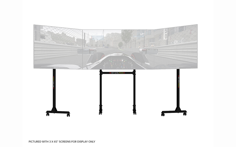 Next Level Racing トリプルモニタースタンド Next Level Racing Free Standing Triple Monitor Stand | Next Level