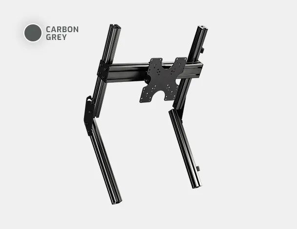 Elite Freestanding Overhead / Quad Monitor Stand Add-on Carbon