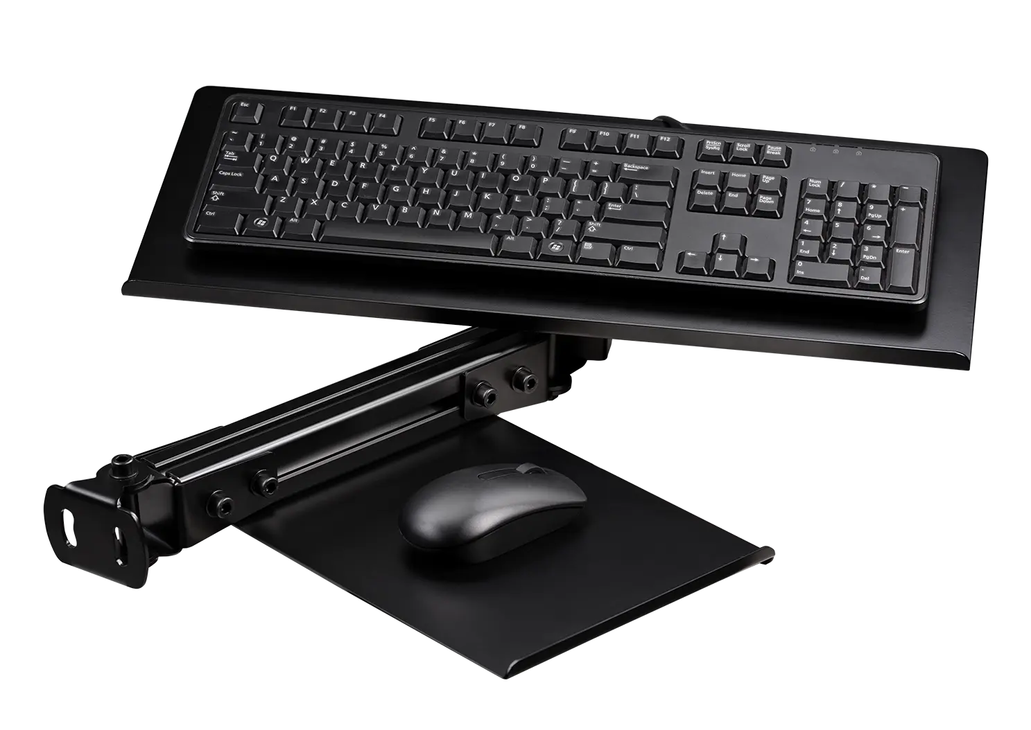 Elite Keyboard and Mouse Tray-Black Edition | Next Level Racing