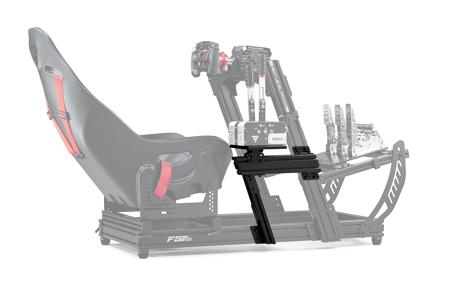 T300RS,Next Level Racing 送料込み！ ELITE SHIFTER ADD-ON - BLACK EDITION - Next Level Racing | Next