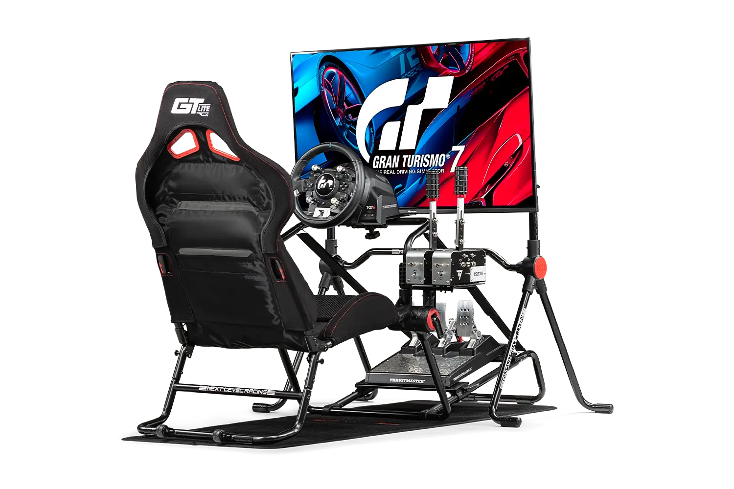 Next Level Racing GT-Lite GT ホリRWAセット GTLite Pro Portable Racing Simulator Bundle Review | Next Level Racing