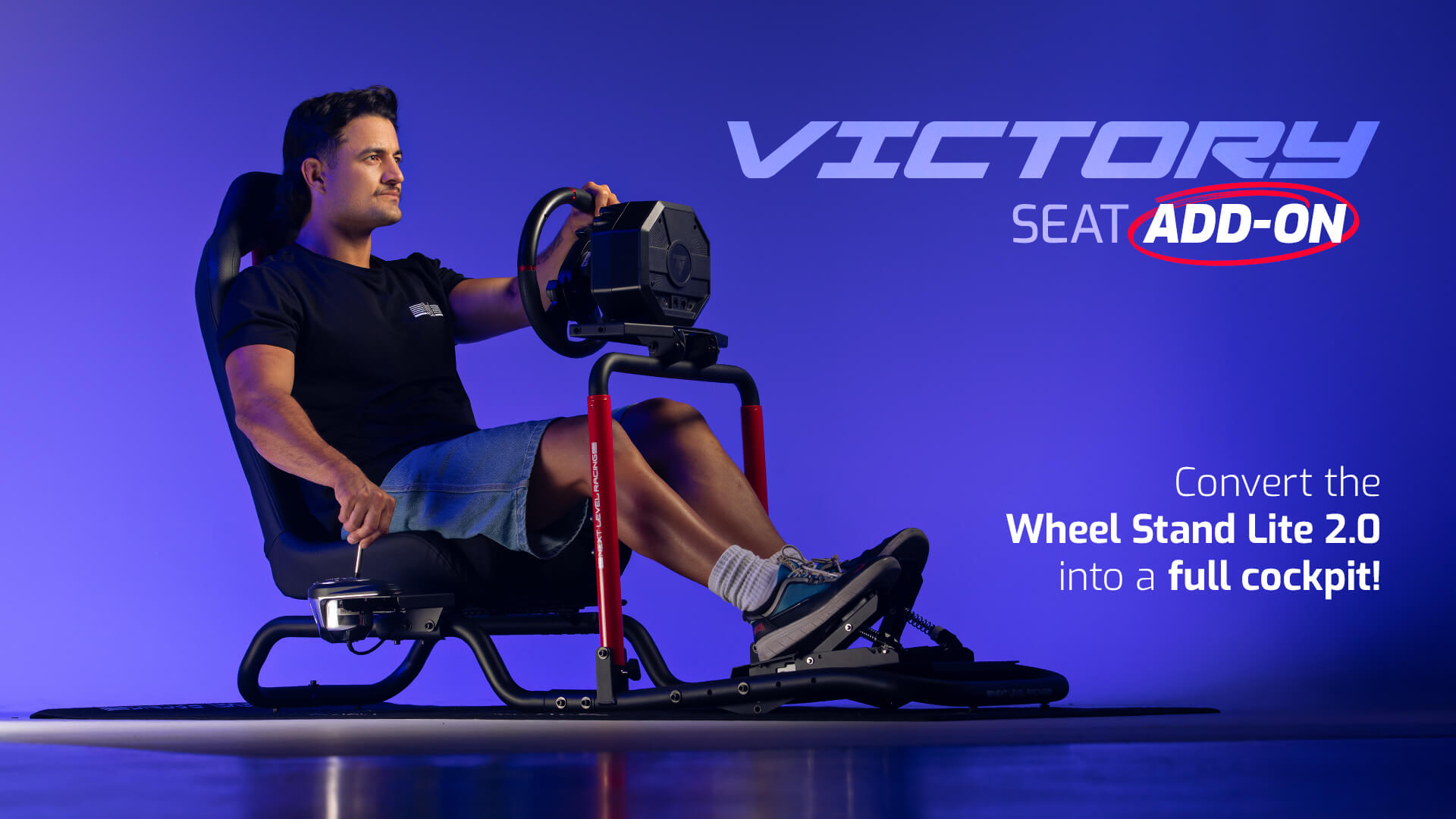 Victory Seat Add On: Transform Your Racing Setup | Next Level Racing