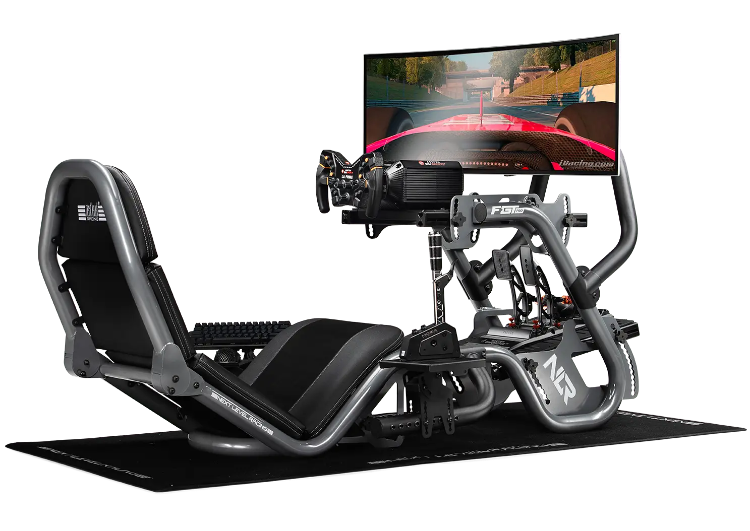 F-GT Pro Racing Simulator Bundle: A Complete Setup | Next Level Racing