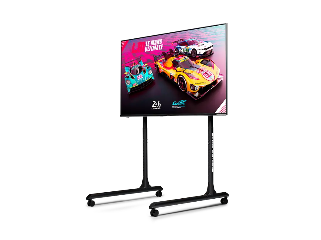 Round Tube Freestanding Single Monitor Stand Review | Next Level