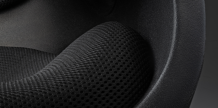 Next Level Racing ES1 Hypercool detalle ventiladores SIMAERO Mesh
